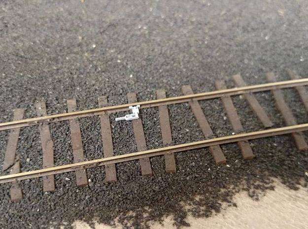  Float Bridge Rail Alignment Jack in Clear Ultra Fine Detail Plastic