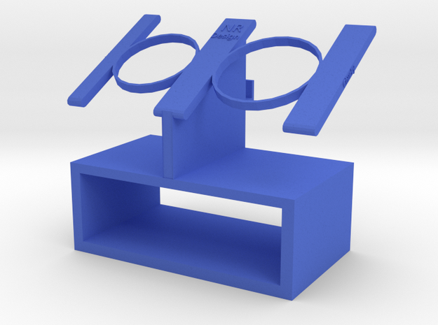 Watch Stand in Blue Processed Versatile Plastic