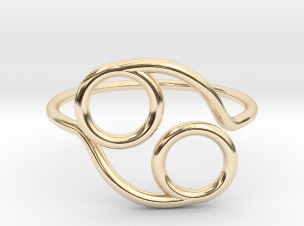 Cancer in 14K Yellow Gold