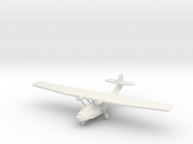 Catalina PBY-5a "Gear Down" 1:220th Scale in White Natural Versatile Plastic
