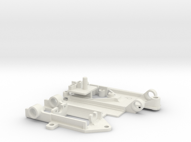 PDFFpod FordCapriGr5 in White Natural Versatile Plastic