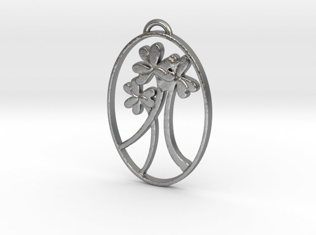 Clover Trio by Gabrielle in Natural Silver