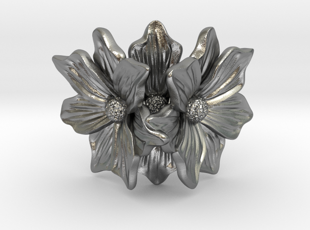 Flower of love in Natural Silver: 7 / 54