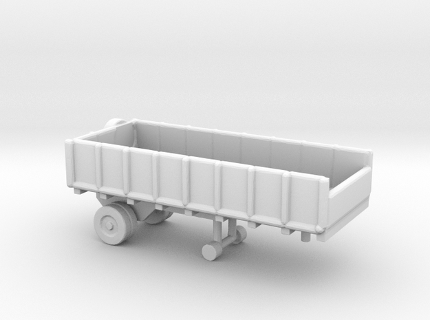 1/245 Scale Cargo Trailer in Tan Fine Detail Plastic