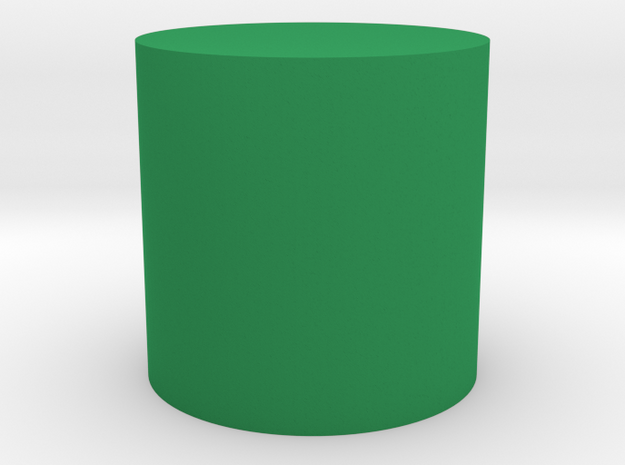 Cylinder Shape in Green Processed Versatile Plastic