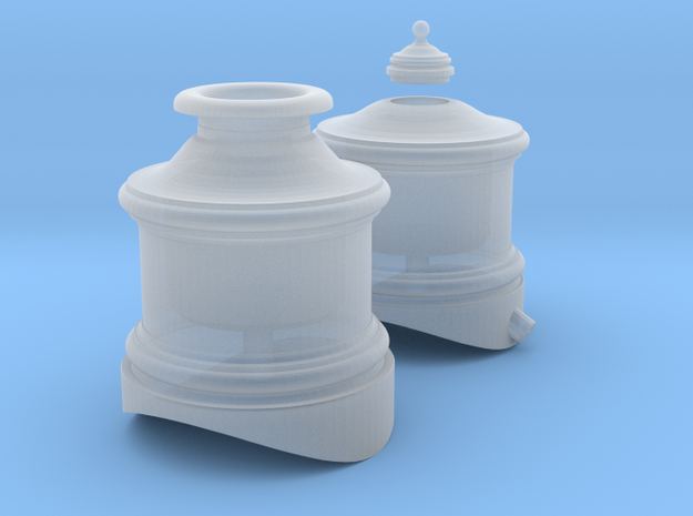 Cooke 2-6-0 Domes 1-48 Scale in Tan Fine Detail Plastic