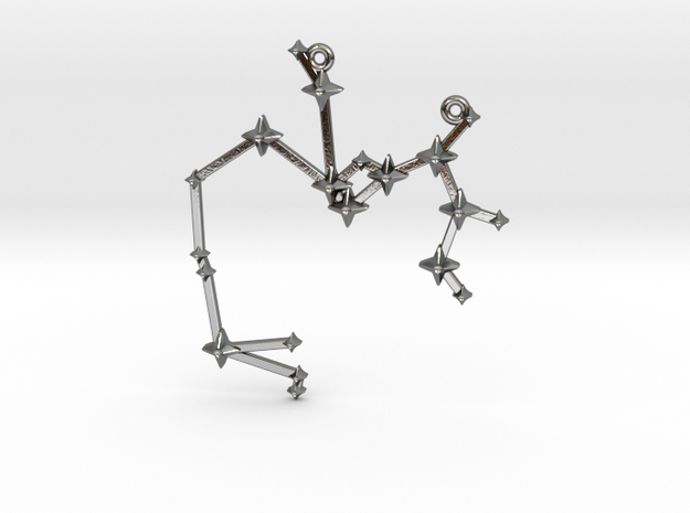 The Constellation Collection - Sagittarius in Polished Silver