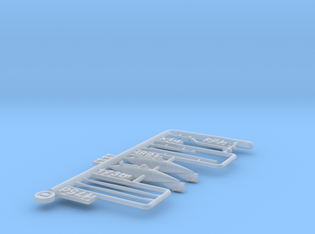 Agassiz JS-0005 - Upgrade for paper model  in Smoothest Fine Detail Plastic