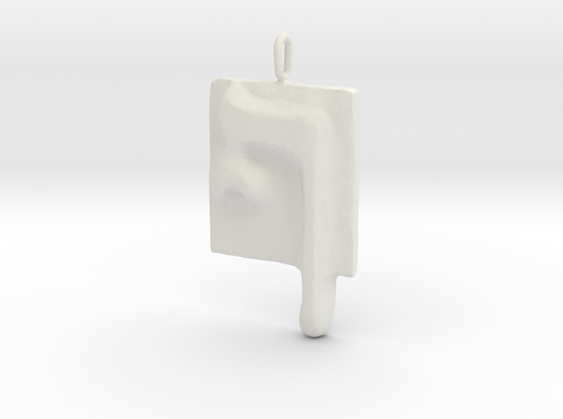 26 Pe-sofit Pendant in White Natural Versatile Plastic