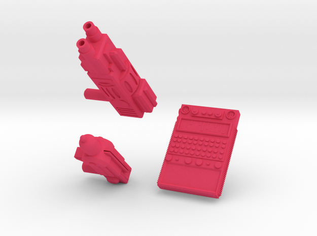 TEWOJ Technologies Set  in Pink Processed Versatile Plastic