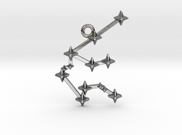 The Constellation Collection - Aquarius in Polished Silver