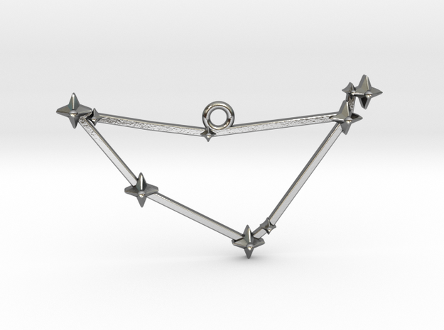 The Constellation Collection - Capricorn in Polished Silver