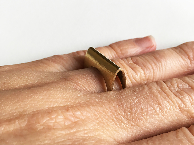 Ring No. 1 in Natural Brass: 6.5 / 52.75