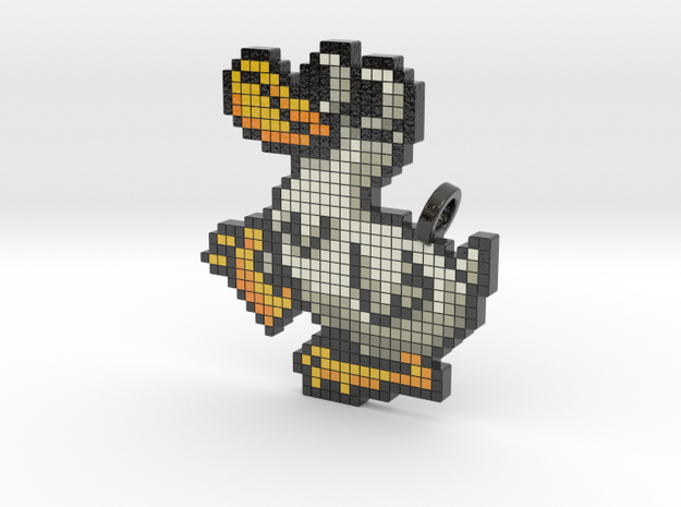 Planetward Angry Duck in Glossy Full Color Sandstone