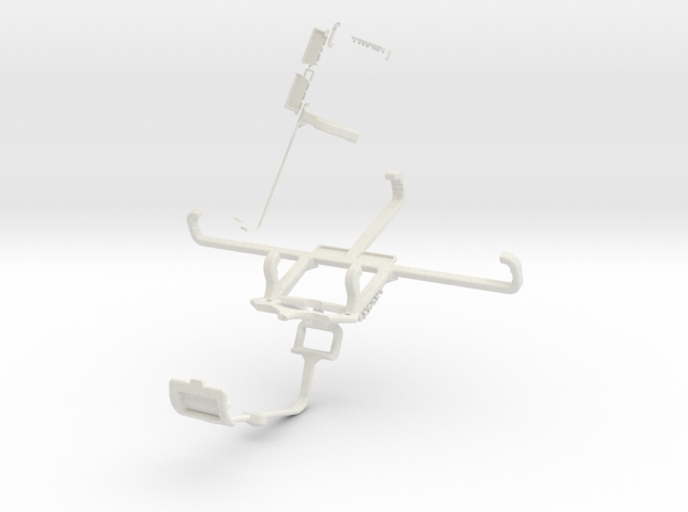 Controller mount for Xbox One & Allview E3 Living in White Natural Versatile Plastic