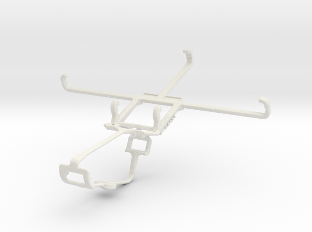 Controller mount for Xbox One & Gionee Elife E8 in White Natural Versatile Plastic