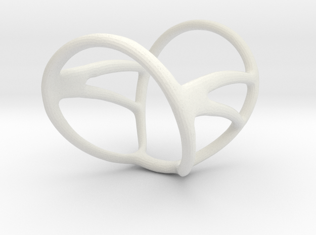 Infinity Splint Sizes 9.3/4 to 11.3/4 Length 1.3" in White Natural Versatile Plastic