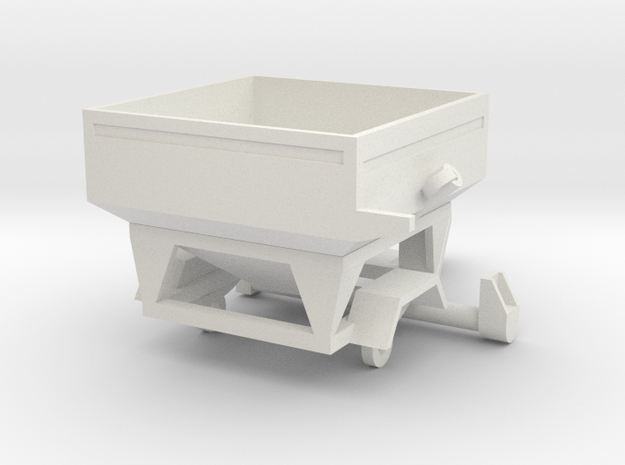 Weigh Wagon in White Natural Versatile Plastic
