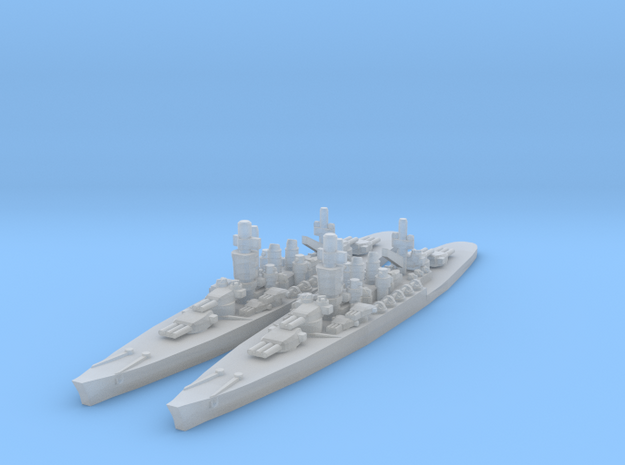 Andrea Doria Battleship in Smooth Fine Detail Plastic