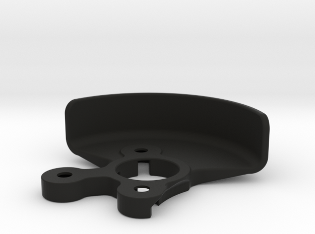 2612 - B6 LAYDOWN GEAR Shield in Black Natural Versatile Plastic