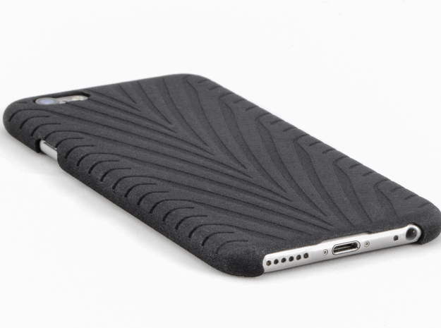 IPhone 6 Phone Case - Eagle F1 Like Tire Track in Black Natural Versatile Plastic
