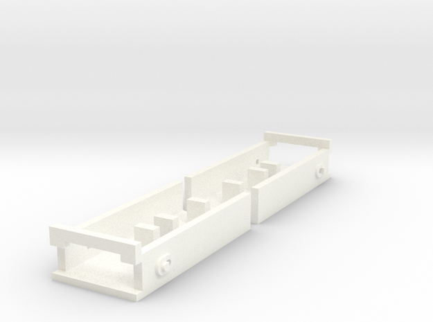 Atlas O Scale Coupler Box in White Processed Versatile Plastic