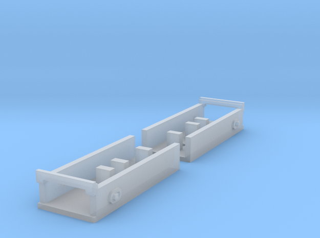Atlas O Scale 0.300" Coupler Box in Smooth Fine Detail Plastic