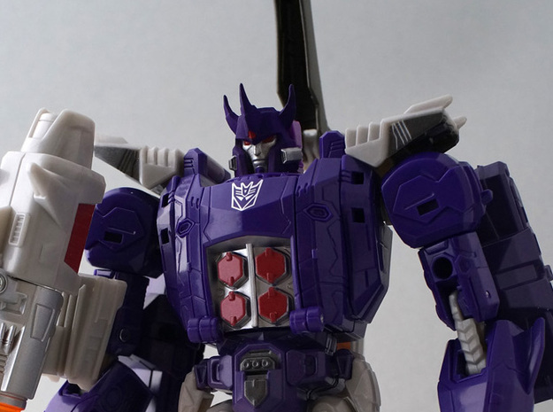 Galvatron idw for titans return in Clear Ultra Fine Detail Plastic