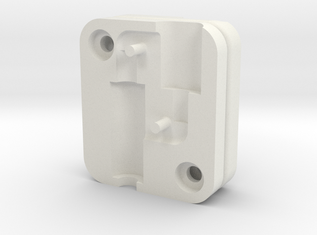 Bevel Adaptor For iPhone 7 in White Natural Versatile Plastic