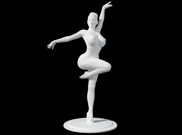 Ballet Girl Body 30cm in White Natural Versatile Plastic: Extra Large