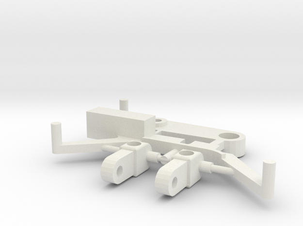 SP6 Spare Parts for CK6 Chassis Kit in White Natural Versatile Plastic