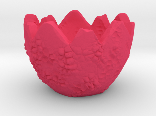 Dragon Egg Shell Eggholder in Pink Processed Versatile Plastic