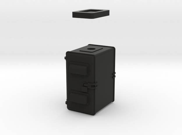 NYC  Home Signal  Relay Cabinet in Black Natural Versatile Plastic