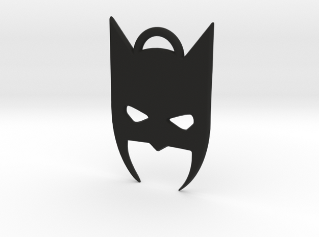 Batman Pendant in Black Natural Versatile Plastic