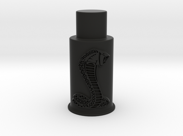 2003-2004 Cobra Strut Top Cover - Snake - LH in Black Natural Versatile Plastic