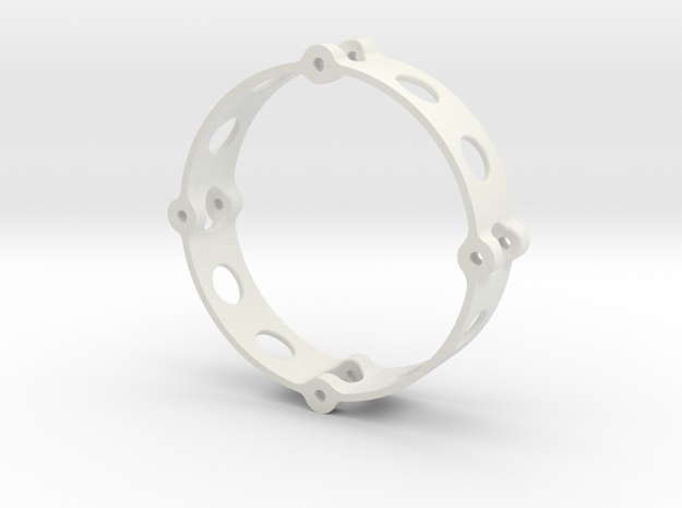 Inner Wheel Ring 1.9  in White Natural Versatile Plastic