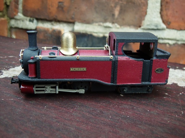 Single Fairlie cab conversion for Taliesin 009 in Smooth Fine Detail Plastic