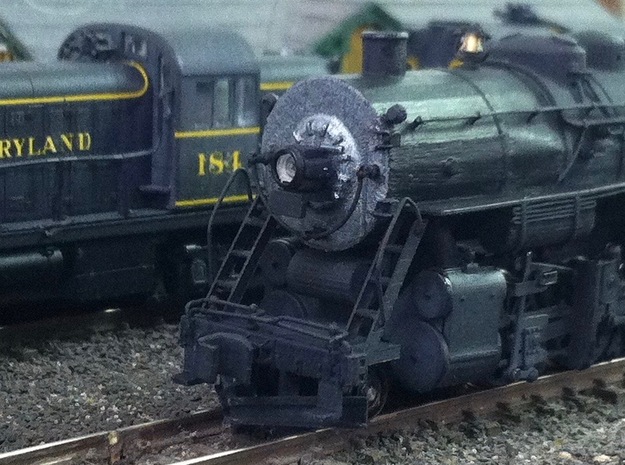 N Scale WM H-9 Pilot in Smooth Fine Detail Plastic