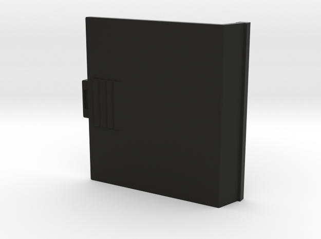 HP-71B Battery Door in Black Natural Versatile Plastic