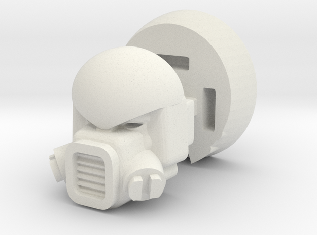 Strika head for Universe Onslaught in White Natural Versatile Plastic