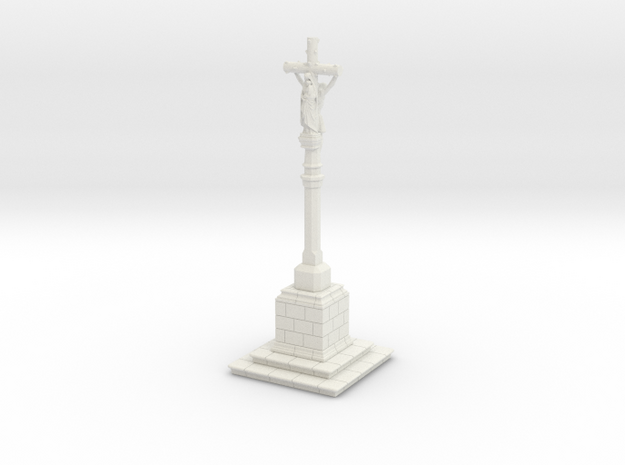 ORelCal02 - Calvary of Brittany in White Natural Versatile Plastic