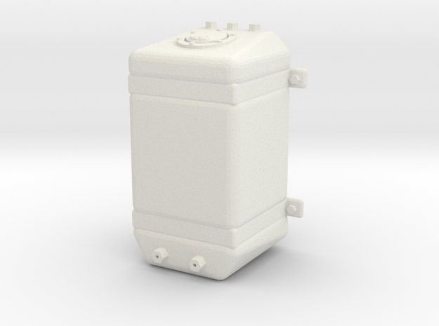 Fuel Tank Promod Upright 1/12 in White Natural Versatile Plastic