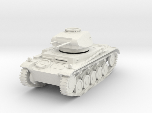 PV162A Pzkw IIF Light Tank (28mm) in White Natural Versatile Plastic