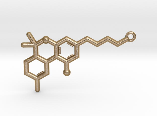 NileRed Molecule Keychain