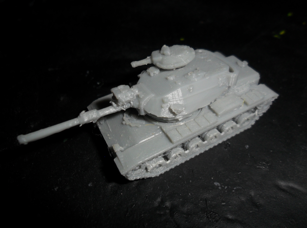 MG144-US02D M60A1 MBT (Seachlight and Smoke) in White Natural Versatile Plastic