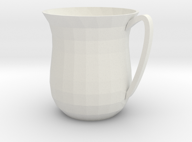 coffee cup in White Natural Versatile Plastic: Small
