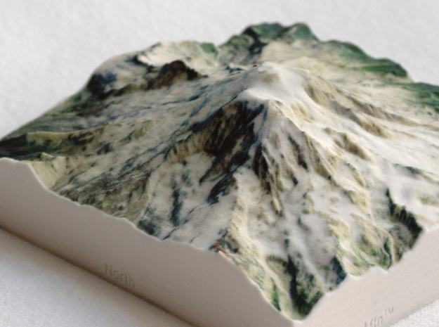 Mt. Rainier, Washington, USA, 1:100000 Explorer in Full Color Sandstone