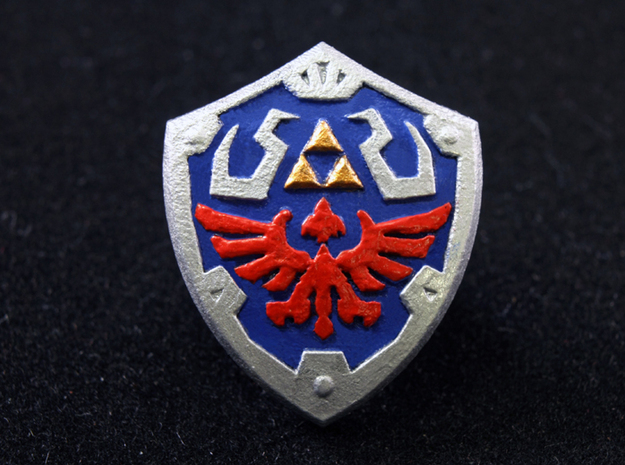 Royal Shield III in Smooth Fine Detail Plastic