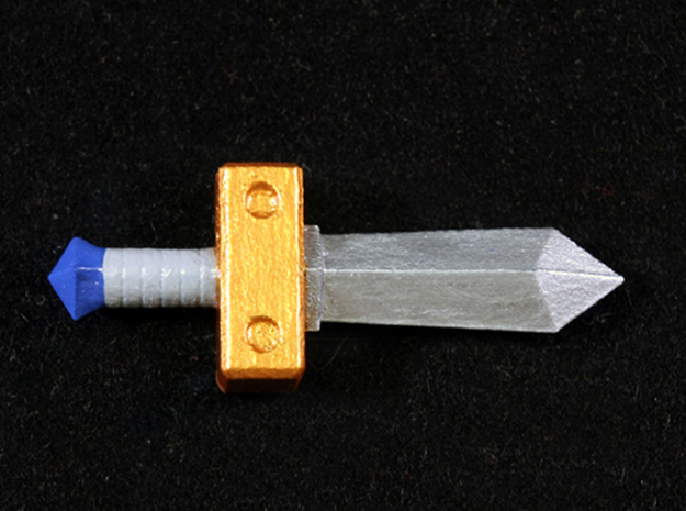 Forest Sword II in Smooth Fine Detail Plastic