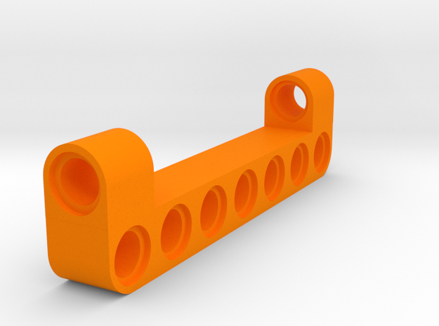 7 Beam Dobble Angle in Orange Processed Versatile Plastic